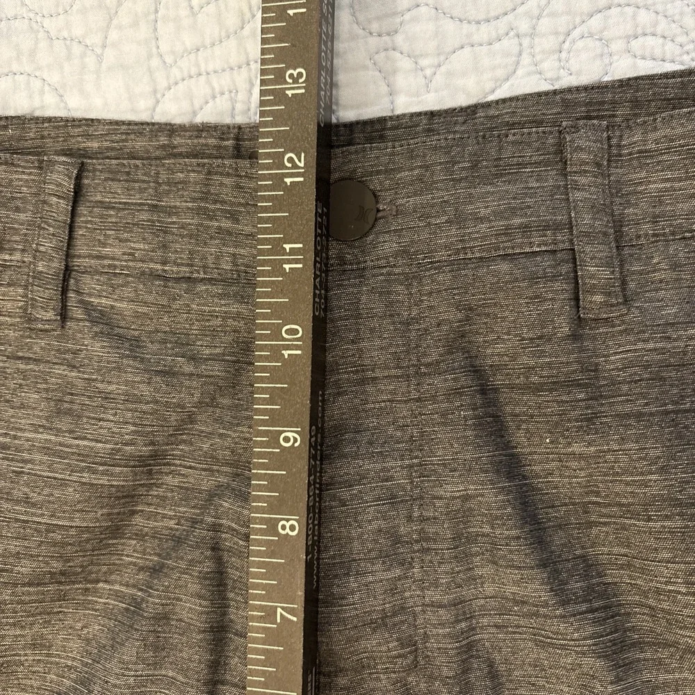 Hurley H2O-Dri Breathe Mens Size 32 Hybrid Walk Shorts Gray 21